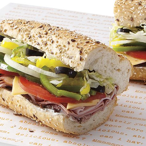 Boar's Head® American Sub : Publix.com Publix Recipes, Breaded Chicken Tenders, Italian Sub, Deli Sandwiches, Sub Sandwiches, Chicken Salad Recipe, Stuffed Banana Peppers, Best Sandwich, Deli Meat