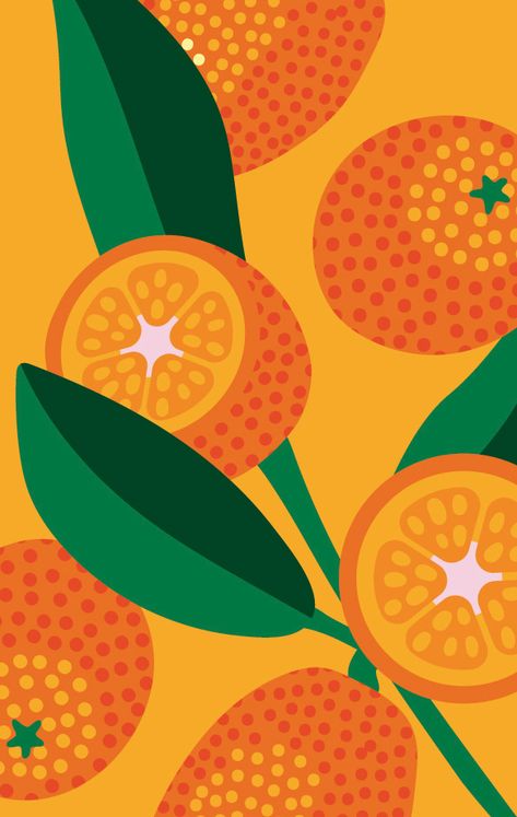 Food & Wine – Citrus :: Behance Citrus Graphic Design, Latin Pattern Design, Latin Pattern, Retro Fruit Illustration, Citrus Illustration, Orange Illustration, Fruits Drawing, Fruit Illustration, Design Grafico