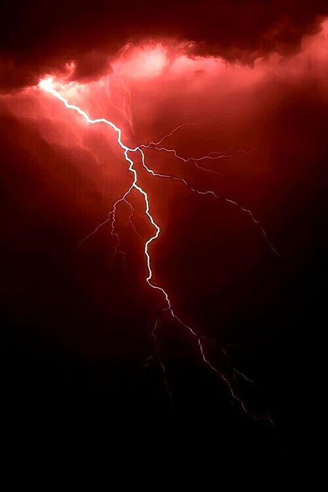 Red Lightning Background, Lighten Background, Red Lightning Wallpaper, Vecna Aesthetic, Red Lightning Aesthetic, Red Thunder Wallpaper, Black And Red Lightning, Background Images Dark, Backgrounds For Phones