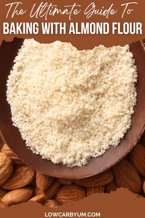 Gluten Free Flour Substitutions, Almond Flour Substitute, Make Almond Flour, Flour Substitute, Baking With Almond Flour, Flour Alternatives, Low Carb Flour, Gluten Free Recipes Bread, Almond Flour Recipes