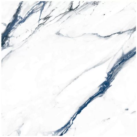 Ivy Hill Tile Calacatta Azul Polished 23.62" x 23.62" Porcelain Marble Look Wall & Floor Tile | Wayfair Blue Marble Countertops, Mom Reference, Portugal Kitchen, Blue Quartz Countertops, Foyer Tile, Blue Granite Countertops, Portugal House, Edwardian Kitchen, Blue Loveseat