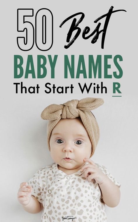 50 Best Baby Names That Start With The Letter R - Searching for great baby names if no easy feat! But when you have a list of the most unique baby names around, it will certainly put your mind at ease. Most Unique Baby Names, Name Of Baby Boy, Top Baby Names, Best Baby Names, Cool Baby Girl Names, Boy Girl Names, Unique Baby Boy Names, The Letter R