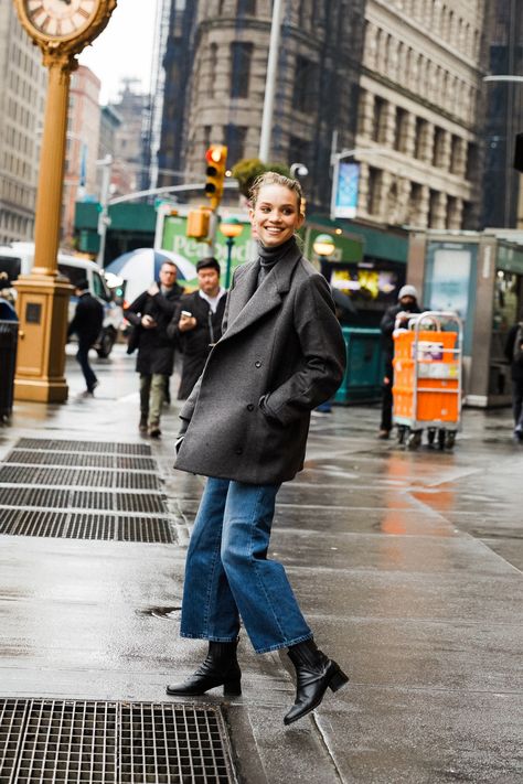 Winter Mode Outfits, New York Street Style, Paris Mode, Paris Fashion Week Street Style, La Fashion Week, Looks Street Style, Street Style Winter, Women Street, Street Style Summer