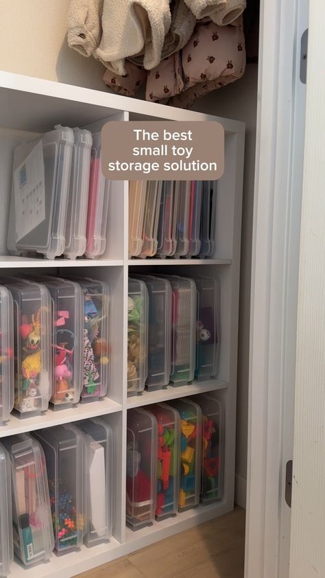 6 Cube Organizer - Brightroom™ curated on LTK Tiny Toy Organization Ideas, Craft Storage Kids Room, Toy Organization For Bedroom, Toy Bin Storage Ideas, How To Organize Small Toys, Storage Cube Organization, Toys In Closet Organization, Toy Organization Bins, Lol Organization Ideas