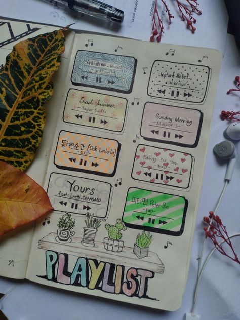 August playlist #bullet journal theme#bullet journal ideas#bullet journal easthetic Points Writing Ideas, Journaling Ideas Playlist, August Notebook Ideas, August Diary Ideas, Journal For Friend Ideas, Journal For August, Journal Ideas For Friendship, Journal Ideas About Friends, Journal Best Friend Ideas