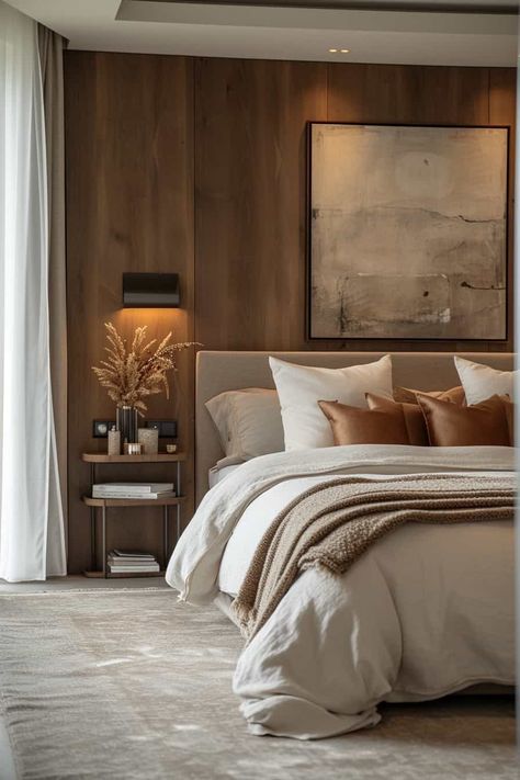 20 Tips for an Organic Modern Bedroom | Green Snooze Master Bedrooms Decor Cozy Moody, Organic Luxury Bedroom, Citizenry Bedroom, Organic Modern Master Bed, Moody Organic Bedroom, Neutral Tone Bedroom Ideas, Organic Modern Bedroom Green, Earthy Organic Bedroom, Organic Master Bed