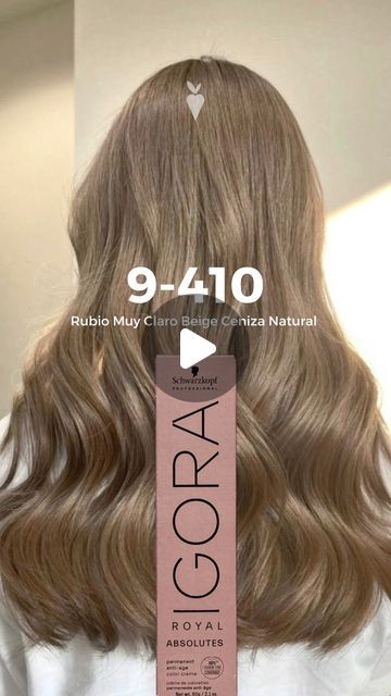 Dark Blonde Hair Formula, Igora Formulas, Ashbrown Haircolor, Milk Tea Blonde Hair, Toner For Brown Hair, Igora Hair Color, Brown Hair Color Shades, Beige Blonde Hair, Hair Color Formulas