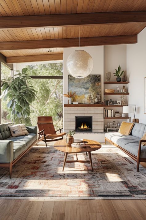 Mid Century Modern Interior Design, Mid Century Interior, Mid Century Living, Mid Century Living Room, Mid Century Modern Living, Mid Century Modern Interiors, Mid Century Modern Living Room, Ocean Park, Inspire Me Home Decor