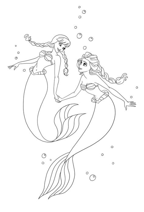 Disney Princess Mermaids!!!!! :D <3 The Little Mermaid Coloring Pages, Disney Princess Coloring Pages Rapunzel, Elsa Mermaid, Mermaid Activity Sheets, Mermaid Colouring In Pages, Barbie Mermaid Coloring Pages, Ariel Color, Ariel Coloring Pages, Elsa Coloring