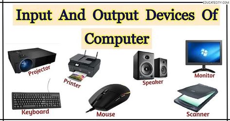 Input Devices and Output Devices. What are Input Devices? | by Shanuka Thavanesan | Medium Output Device, Input Devices, Creative Classroom, Mehndi Designs For Hands, The Environment, Preschool Activities, Mehndi Designs, Preschool, Prince