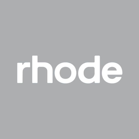 Rhode Skin by Hailey Rhode Bieber Copy And Paste Fonts, Makeup Logo Design, Rhode Skin, Bubble Letter Fonts, Font Bubble, Minimal Font, Hailey Rhode, Skincare Logo, Instagram Font