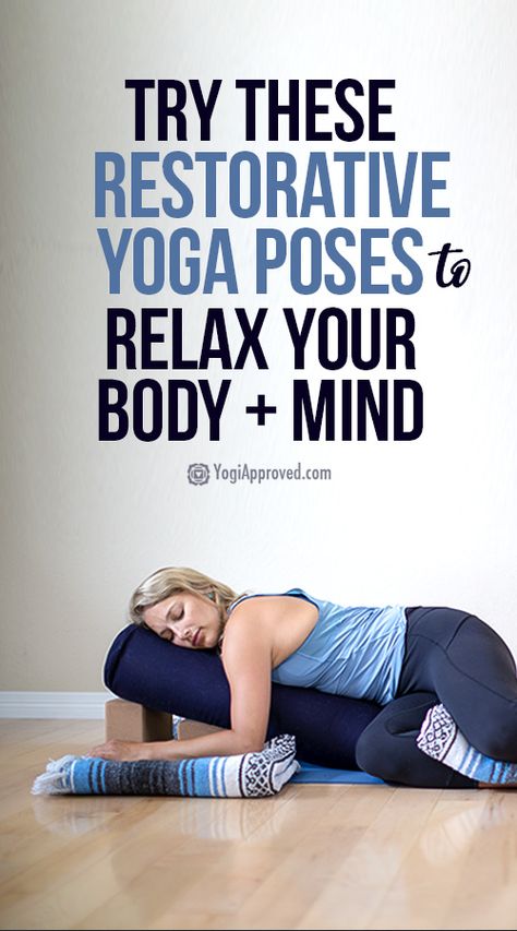 Relaxation Yoga Poses, Restore Yoga Poses, Restore Yoga Sequence, Restorative Yoga Themes, Restorative Yoga Poses Sequence, Restorative Yoga Sequence With Props, Restorative Yoga Poses Bolster, Yoga Relaxation Poses, Restorative Poses