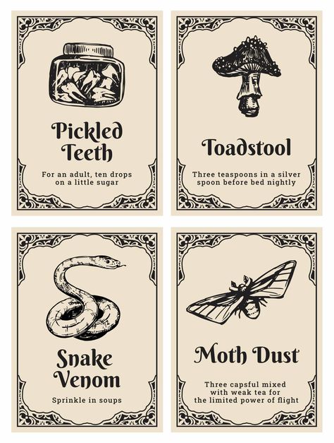 Halloween Jar Labels Free Printables, Vintage Bottle Labels Free Printables, Vintage Potion Labels, Witch Potion Labels, Free Potion Bottle Printables, Harry Potter Potion Bottle Labels Printable Free, Magic Potion Labels Free Printables, Love Potion Labels Printables, Free Printable Potion Bottle Labels