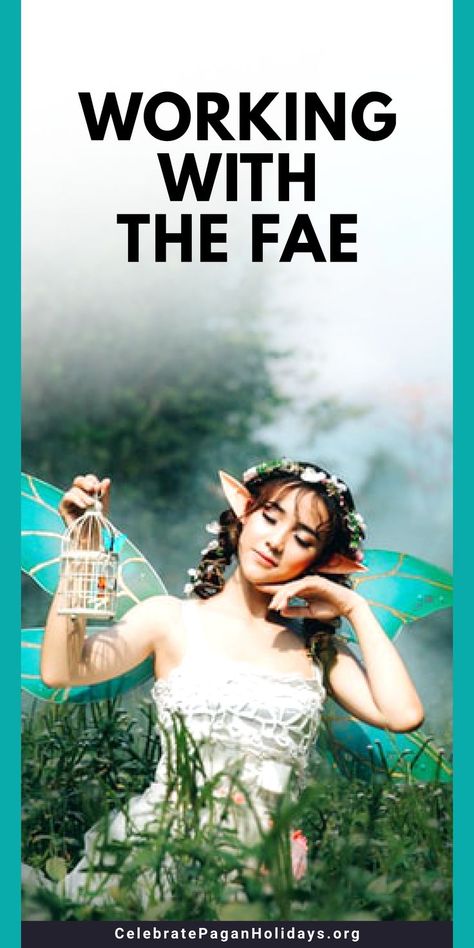 Fairy Fae Witch, Pagan Holidays, Magical Beings, Irish Mythology, The Fae, Connection With Nature, Pagan Rituals, Elves And Fairies, Irish Celtic