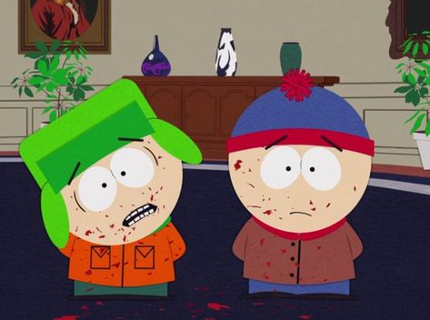 From the episode where Kyle has to prove he didnt cause 9/11 - South Park Kyle Broflovski Really, South Park Episodes, Kyle South Park, South Park Memes, Style South Park, North Garden, South Park Anime, Kyle Broflovski, South Park Funny