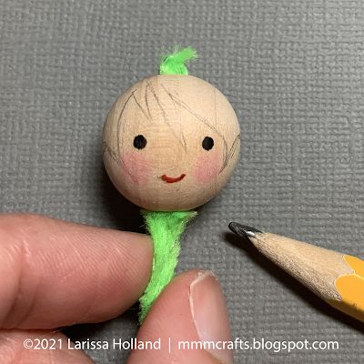 mmmcrafts: helpful tips for nicely done ornament heads – you can do this – no really Bead Dolls, Wire Dolls, Wood Beads Diy, Heads Together, Wood Peg Dolls, Make Stuff, Bendy Doll, Clothespin Dolls, Wooden Doll