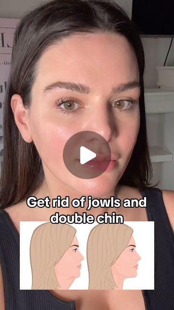 Sarah Fraggis on Instagram: "Did you know that tension in the shoulders and the neck contribute to double chin and jowls?!  Save this video and Follow this tutorial to release tension with your gua sha and facial cups to create that lift.   Not only is this releasing tension but it will release stagnant fluid.   📸Take a before and after picture and get started on your routine today.   All products and full tutorials on this method can be found at filterlessera.com linked in bio   Xoxo -Sarah   #guashatutorial #guasha #posture #facialcups #doublechin #jowls #neckwrinkles #tension" Facial Before And After, Double Chin Exercises, Chin Exercises, Facial Cupping, Face Yoga Exercises, Release Tension, Neck Wrinkles, Neck Lift, Face Exercises