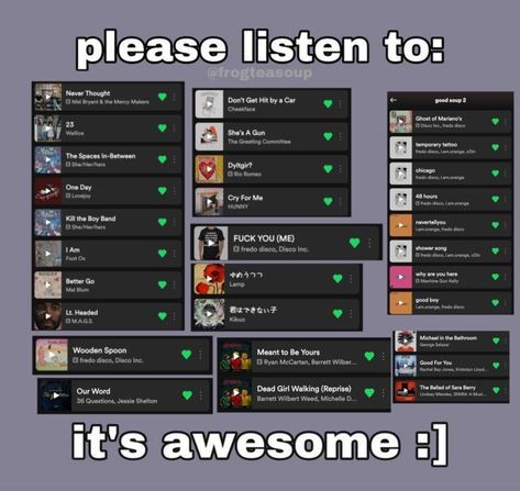 Music To Listen Too, Good Bands To Listen To, New Music To Listen To, Cool Songs To Listen To, Song To Listen To, Music To Listen To, Songs To Listen To, Song Recommendations Spotify, Listening To Music Together