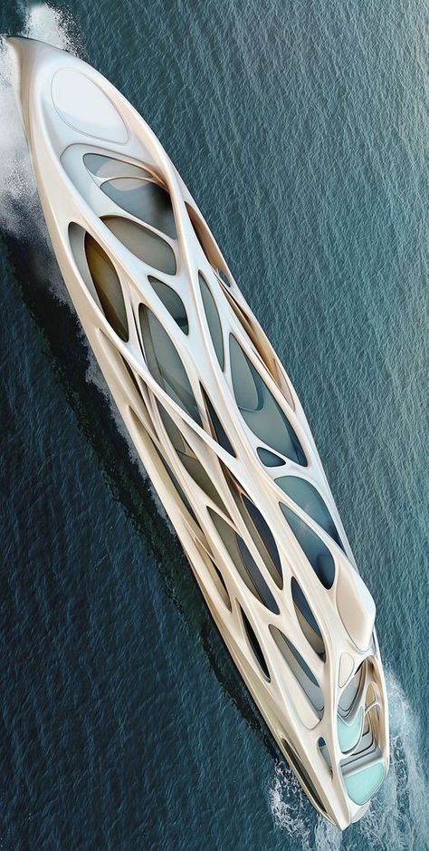 Zaha Hadid Architecture, Zaha Hadid Design, Parametric Design, Zaha Hadid Architects, Architecture Awards, Yacht Design, Design Innovation, Zaha Hadid, Boat Design