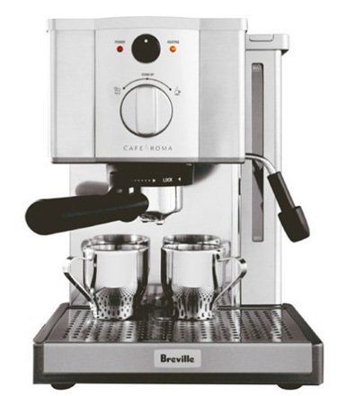 Breville Café Roma Espresso Machine ESP8XL by Breville, http://www.amazon.ca/dp/B0002VAFWA/ref=cm_sw_r_pi_dp_JrHNrb0X967D8 Breville Espresso Machine, Espresso Machine Reviews, Espresso At Home, Cappuccino Maker, Best Espresso Machine, Cappuccino Machine, Best Coffee Maker, Best Espresso, Espresso Cups Set