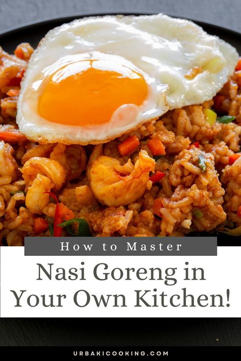 Ready to embark on a culinary journey to the bustling streets of Southeast Asia? Dive into the world of flavor with our comprehensive guide on "How To Make Nasi Goreng At Home."Nasi Goreng, hailed as the crown jewel of Indonesian cuisine, is a tantalizing fried rice dish that's captured the hearts and taste buds of food lovers worldwide. With its bold spices and aromatic ingredients, nasi goreng embodies the essence of Southeast Asian gastronomy, promising a feast for the senses with every Authentic Nasi Goreng Recipe, Nasi Goreng Recipe, Fried Rice Dishes, Dutch Food, Hearty Comfort Food, Indonesian Cuisine, Rice Dish, National Dish, Dutch Recipes