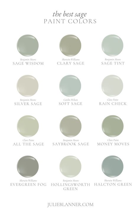 Sage Paint Colors, Sage Paint Color, Sage Paint, Light Green Paint, Sage Green Paint Color, Nursery Paint Colors, Cream Paint Colors, Green Wall Color, Green Painted Walls