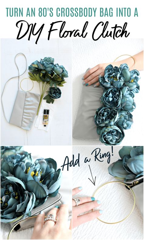 Diy Bow Clutch Purse, Homemade Clutch Purse, Diy Wedding Clutch Purse, Purse Upcycle Diy, Diy Clutch Purse Tutorial, Clutch Diy Tutorial, Clutch Purse Pattern Free, Diy Fashion Crafts, Diy Evening Bag