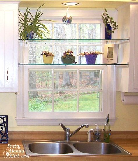 Glass shelf ideas