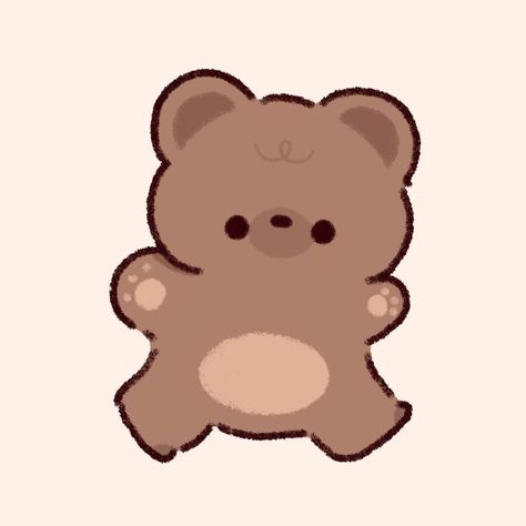 Cute Bear #bear #sketch #adorable #bears #happy #awww #kawaii #animal #animalart #animalartist #digitalart #graphicdesign #illustration #cuteillustration Cute Bear Pfp, Chibi Bear, Cartoons Aesthetic, Cosy Crochet, Bear Walking, Teddy Bear Drawing, Teddy Bear Cartoon, Bear Sketch, Bear Drawings