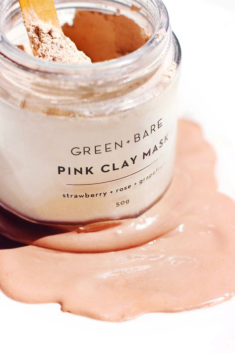 Unlike other brands, our Australian Pink Clay Mask cuts out all the unnecessary crap. There are NO artificial colours, NO artificial fragrances, and NO preservatives! Just 100% natural concentrated… More Mask Product Photography, Skincare Face Mask, Diy Clay Mask, Pink Clay Mask, Strawberry Roses, Pink Mask, Clay Face Mask, Clay Face, Uneven Skin Texture