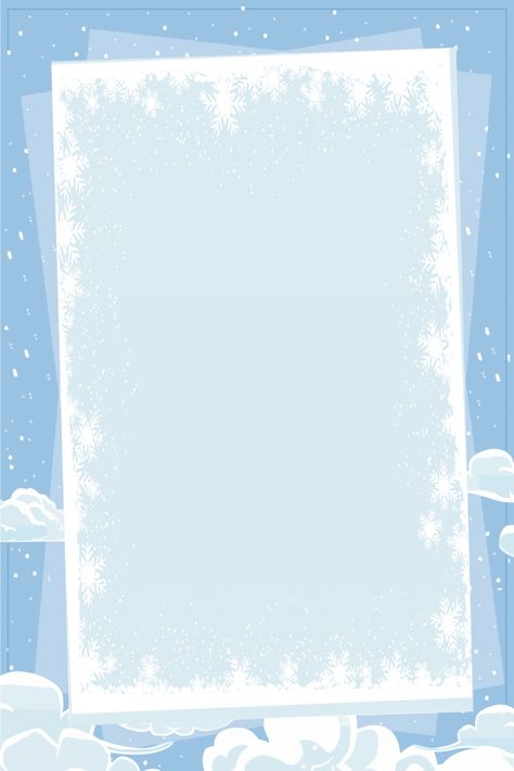 december,frame,snowflake,cloud,fresh,blue,simple,literary Cute Blue Background, Literary Background, Snowflake Wallpaper, Frame Wallpaper, Wattpad Background, Watercolour Texture Background, Snowflake Background, Hello November, Simple Frame