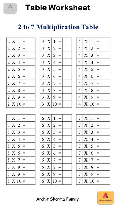 Math Tables Worksheets, 2 And 3 Times Table Worksheet, Times Table Practice Sheets, Tables Maths Worksheet, Tables Worksheets For Grade 1, Multiplication Table Worksheet Grade 3, Time Tables Worksheets, 2 Table Math, 2 Times Tables Worksheets