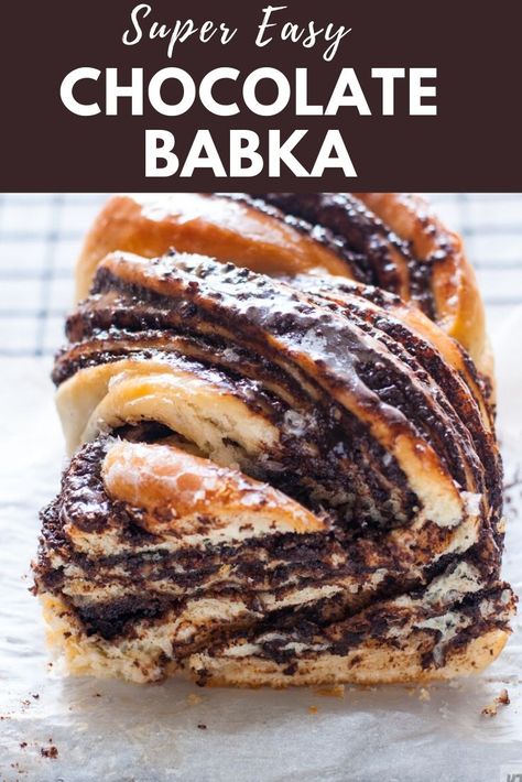 Babka Bread Recipe, Chocolate Babka Bread, Babka Bread, Babka Recipe, Baked Dessert, Polish Traditions, Chocolate Babka, British Baking, Bread Recipes Sweet