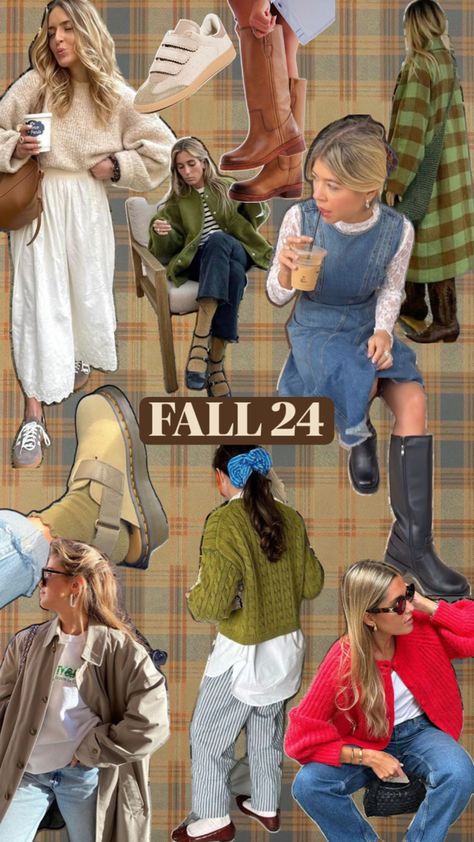 Fall 24 Fashion Trends! Clogs Winter Outfit, Fall Fit, Fall 24, Fall Layers, Trending Fashion Outfits, Red Cardigan, Autumn Cozy, Winter Outfit, Fall Winter Outfits