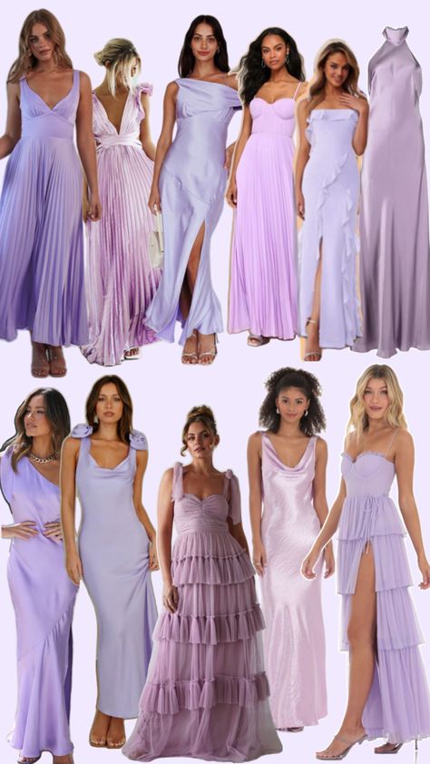 Lavender prom dresses