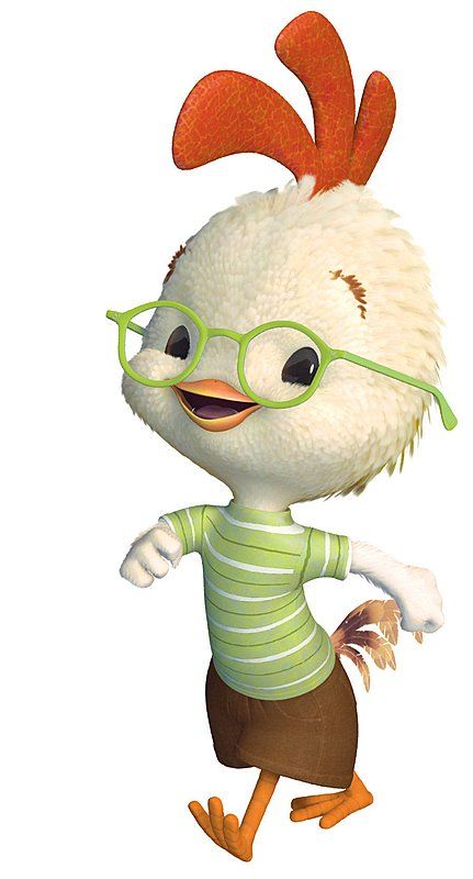 Chicken Little from Chicken Little Disney Tattoos, Anime Chicken, Chicken Little Disney, 3d Karakter, Disney Clipart, Cartoon Chicken, Disney Wiki, Disney Images, Arte Disney