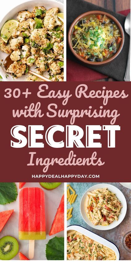 I have an amazing list of 30  easy recipes that have surprising secret ingredients! Some of the secret ingredients include mayonaise, vanilla pudding, onion and chive cream cheese, or even boild egg yolks! It is so much fun going through this list of recips that contain secret ingredients and seeing if you can guess what that ingredient is. It Tomato Bruschetta Recipe, Best Cranberry Sauce, Salads For A Crowd, Food Handling, Bruschetta Recipe, Easy Chicken Dinner Recipes, Summer Pasta Salad, Quick Chicken, Frugal Meals