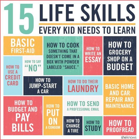 Life Skills Every Kid Needs and that you won't learn in school and in most cases not from your parents either Uppfostra Barn, Parenting Jokes, How To Believe, Raising Teenagers, Smart Tiles, Parenting 101, Parenting Skills, Good Parenting, Parenting Quotes