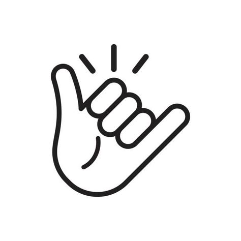 Hang Loose Hand, Thumbs Up Icon, Shaka Sign, Hand Icon, Pastel Color Background, Hand Symbols, Hands Icon, Zombie Hand, Graphic Design Books