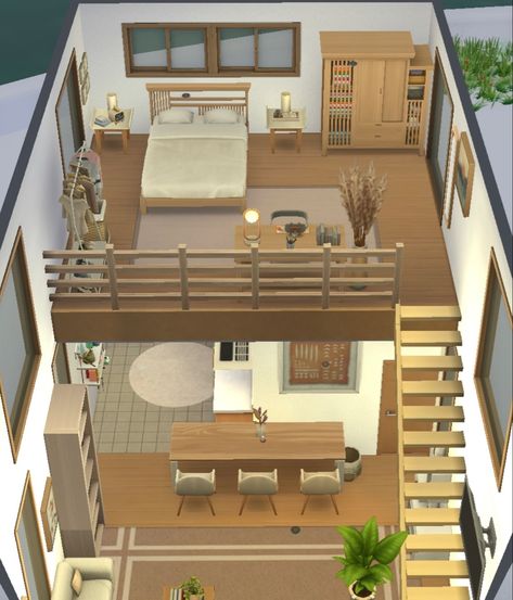 Gallery ID: HellieDawn Tiny House Ideas Bloxburg, Sims 4 Houses 2 Story, Sims Homes Floor Plans, Sims House Simple, Sims 4 Houses Simple, Aesthetic House Sims 4, Sims Home Ideas, Sims 4 Tiny House Ideas, Sims4 Cottage House