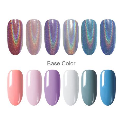 Looking for a further drop nail polish color? Check out of this list of the trendiest of red, metallic, and neutrals shades from brands when Essie, OPI,... *** Check this awesome product by going to the link at the image. (This is an affiliate link) Rainbow Chrome, Holographic Nail Powder, Holo Nails, Chrome Nail Art, Chrome Nail Powder, Glitter Rainbow, Nail Art Glitter, Chrome Nail, Nail Powder