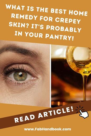 From DIY face masks to pantry staples, here are the best homemade concoctions for trading in your crepey skin for firmer, more youthful skin. Diy Lotion For Crepey Skin, Crepey Neck Skin Remedies Diy, Crepe Skin Remedy How To Get Rid, How To Get Rid Of Crepey Skin Naturally, How To Fix Crepey Skin, Essential Oils For Crepey Skin, Creepy Skin How To Get Rid Of, Best Lotion For Crepey Skin, Crepy Skin How To Get Rid Of