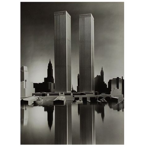 Minoru Yamasaki, World Trade Center Pictures, World Trade Center Nyc, Tower Models, Chief Architect, Architectural Model, One World Trade Center, Manhattan Skyline, World Images