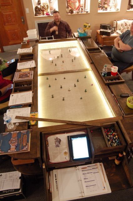 Dnd Room, Dnd Table, Board Game Room, Entertainment Room Design, Board Game Table, Gaming Furniture, Gaming Station, Game Table, Game Room Design