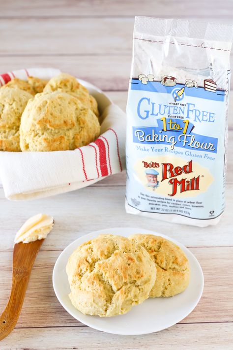 Vegan Drop Biscuits, Gluten Free Drop Biscuits, Flour Biscuits, Biscuits Recipes, Gluten Free Biscuits, Postre Keto, Drop Biscuits, Gluten Free Dairy Free Recipes, Gluten Free Flour