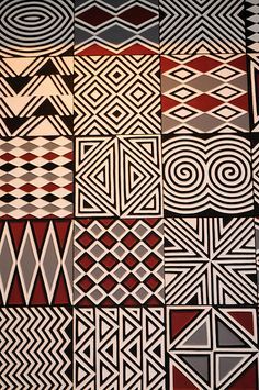 Imigongo style artwork at Nyungwe Forest Lodge, Rwanda African Pattern Design, Afrique Art, Afrikaanse Kunst, Art Patterns, African Decor, African Textiles, Africa Art, African Pattern, Ethnic Patterns