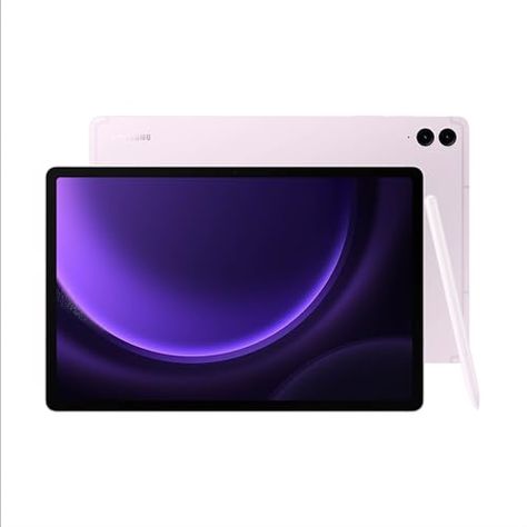 SAMSUNG Galaxy Tab S9 FE+ 12.4” 256GB Android Tablet, IP68 Water- and Dust-Resistant, Long Battery Life, Powerful Processor, S Pen, 8MP Camera, Lightweight Design, US Version, 2023, Lavender Galaxy Tab S9 Fe, Samsung Galaxy Tab S9 Fe, Pinterest Vision Board, Clear Phone Case Design, Samsung 9, Samsung Galaxy Tablet, Galaxy Tab S9, Unlocked Phones, Samsung Tabs