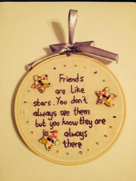 Friendship Embroidery Patterns, Friendship Embroidery Designs, Friendship Embroidery, Best Friends Embroidery, Embroidery Hoop For Friends, Sister Embroidery Hoop, Sisters Embroidery Hoop, Friendship Hoops Embroidery, Friendship Embroidery Hoop