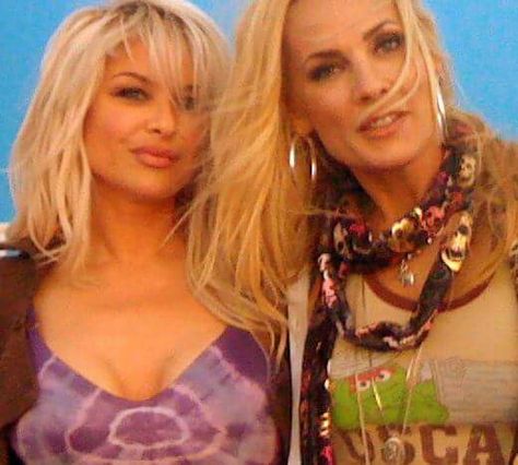 Bobbie Brown and Athena Lee Athena Lee, Jani Lane, Bobbie Brown, Cherry Pie, Ex Wives, Bobbi Brown, Cherry, Pie, Film