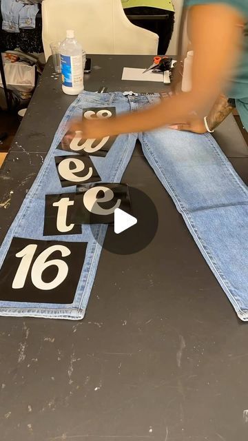 Krafty Kaye on Instagram: "Sweet 16 🎉!! ❤️ how the neutral colors came together, y’all always come up with the perfect color schemes!! #sweet16 #customjeans #customcorset #birthdayoutfit #birthdayoutfitideas  #virgoszn #explorepage #inmybag" Sweet 16 Dress Code Ideas, Sweet 16 Outfits Winter, Outfits For Sweet 16, Cute Sweet 16 Outfits, Sweet 16 Winter, Sweet 16 Outfits, Pink Sweet 16, Sew Ideas, Custom Corsets